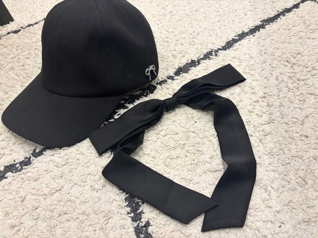 M me eme 3wayリボンキャップ