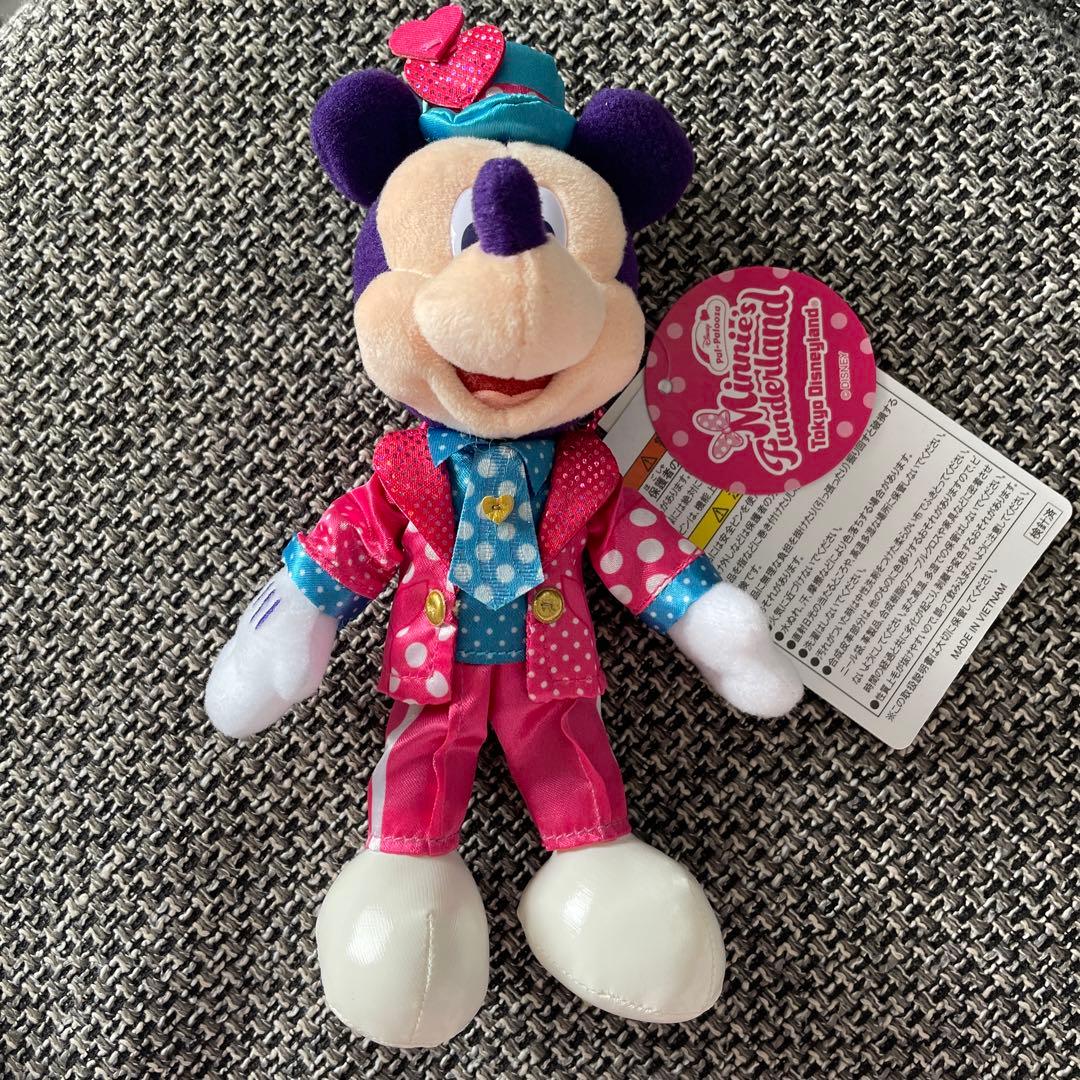 【日まで限定お値下げ】ミッキー パルパルーザ ぬいぐるみバッジ