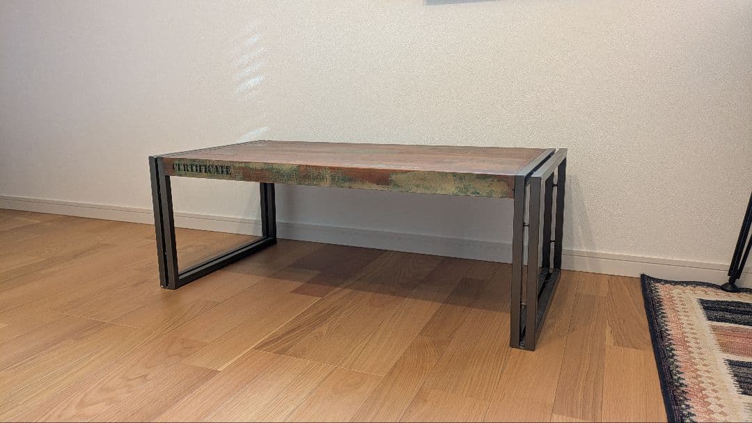 journal standard furniture 木製天板 ローテーブル