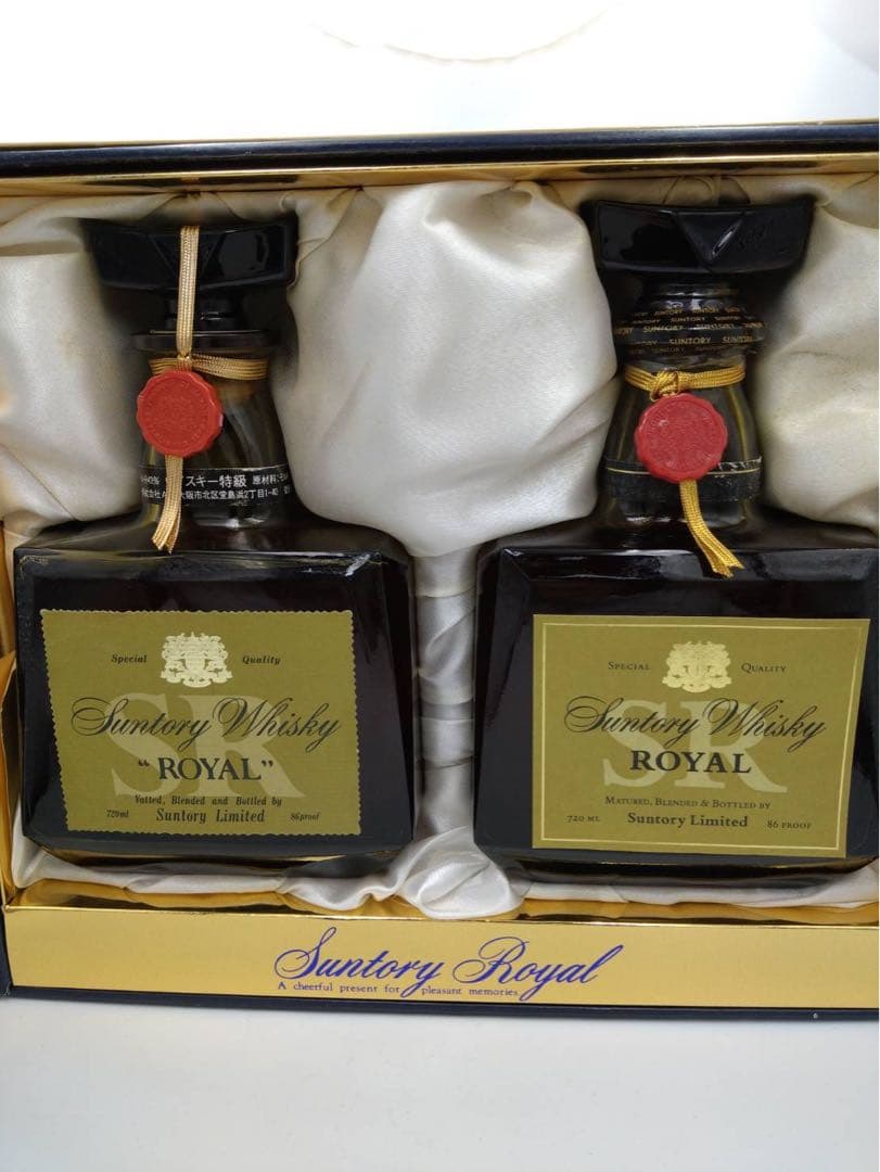 サントリー ウイスキー ロイヤルSR 720ml 43% 2本セット 箱付き