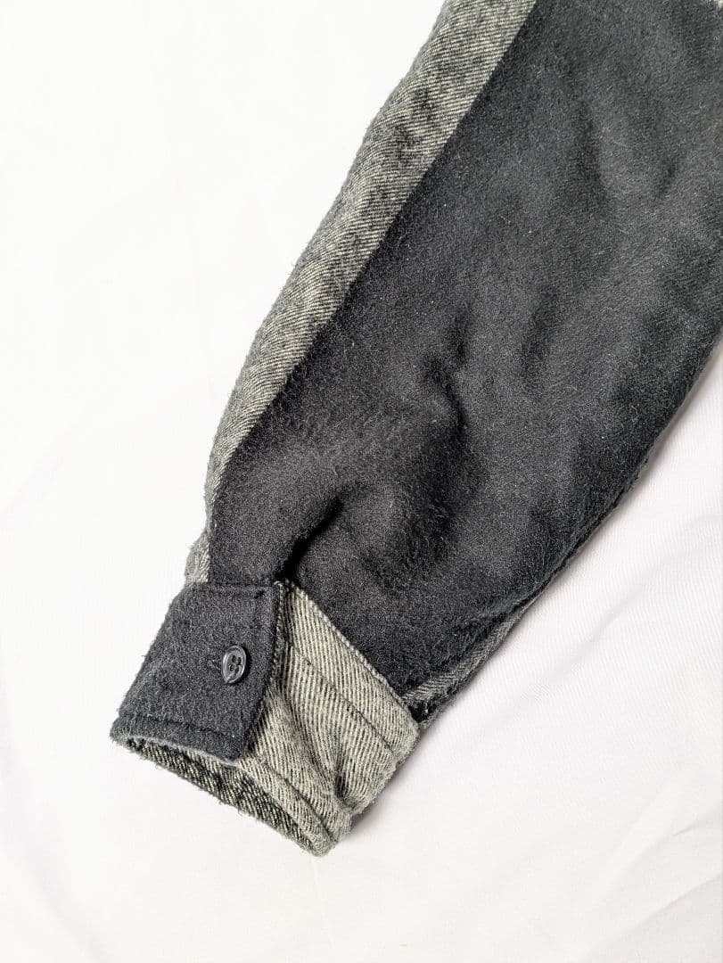 新品未使用 N.HOOLYWOOD ビッグチェックオーバーサイズシャツジャケット