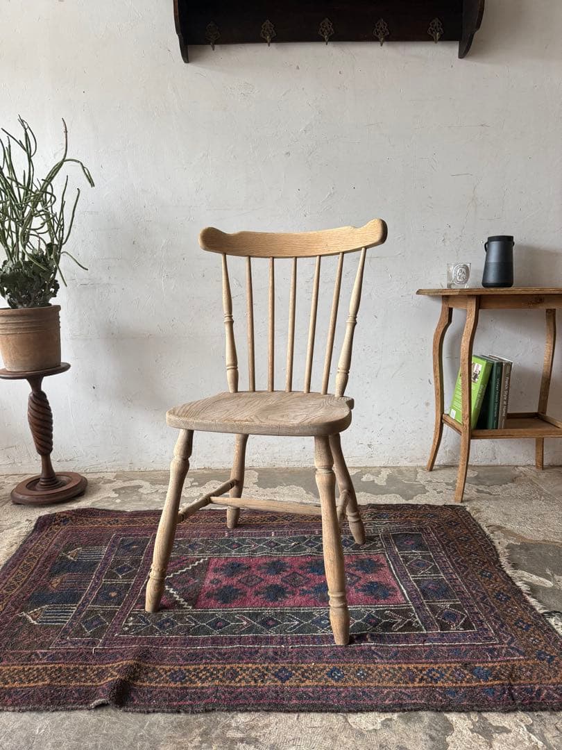 ビンテージ　ダイニングチェア　カフェチェア　剥離加工　no4