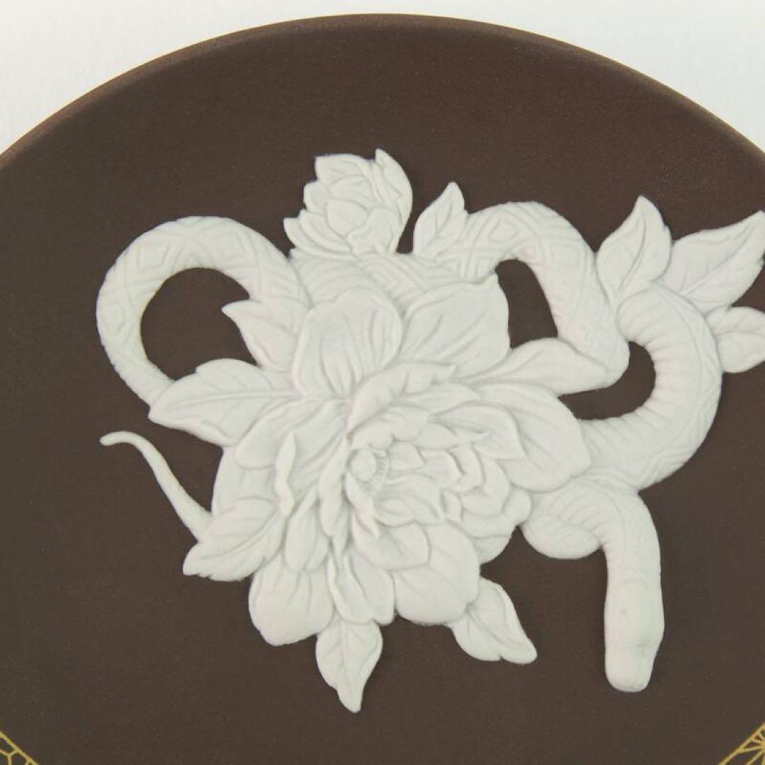 新品ウェッジウッド ジャスパー イヤープレー エトトレイ 2025 アテナ ヘビ