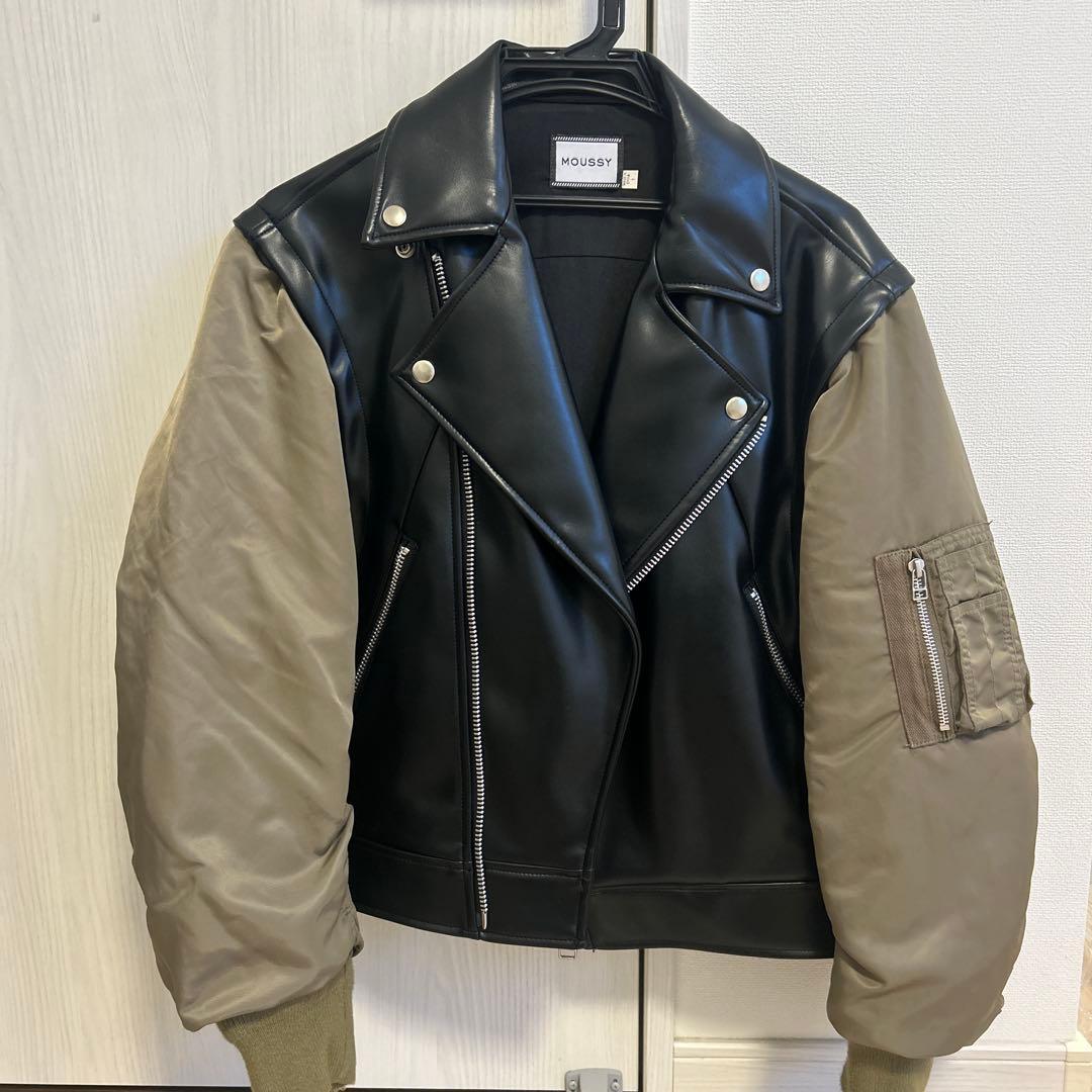 MOUSSY レザージャケット S ⚠️最終値下げ⚠️