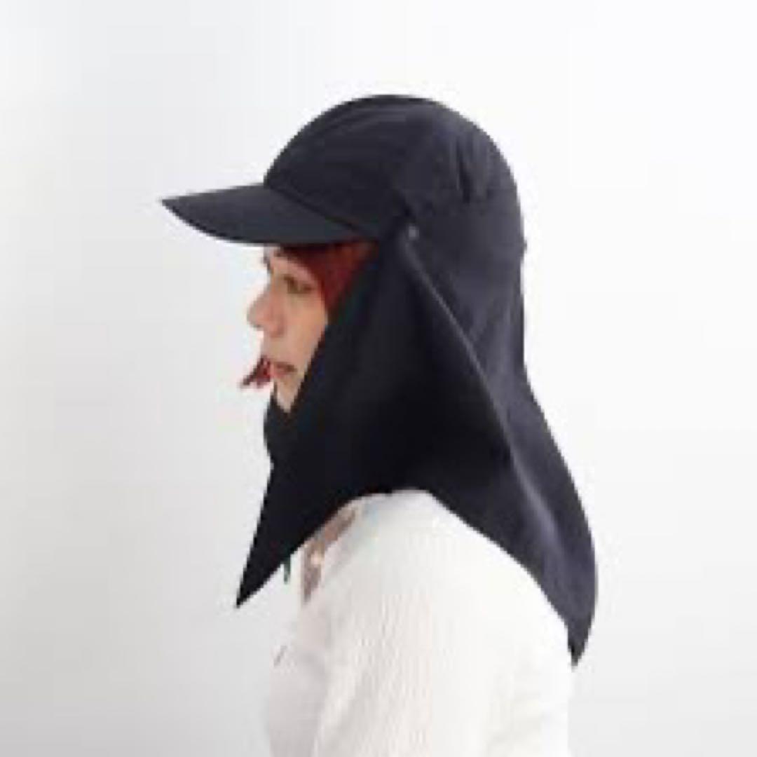 帽子 PHEENY Nylon taffeta cap with scarf