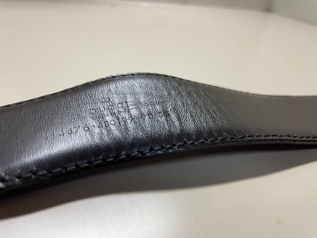 GUCCI グッチ GG インターロッキングG シグネチャー バックル　ゴールド