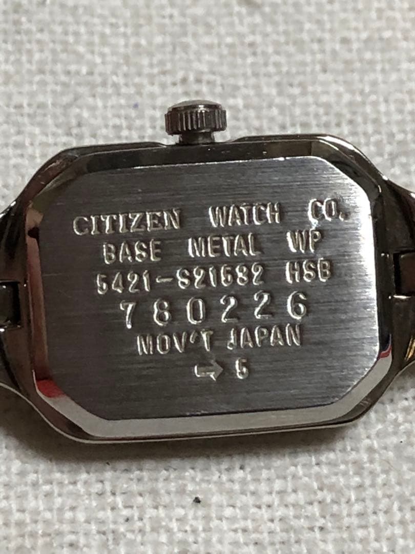 CITIZEN kii 電池交換済