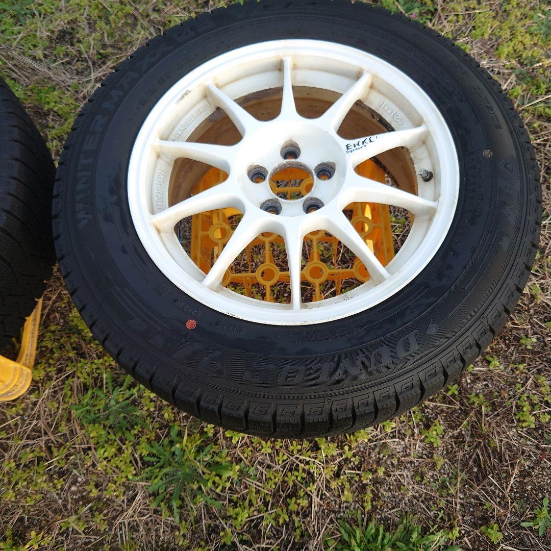 エンケイターマックホイールダンロップウインターマックス16インチ4本セット