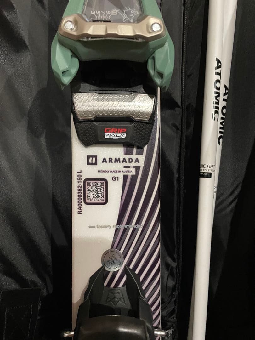 Armada スキー板 +Marker GripWalk ビンディング セット