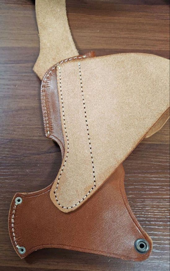 ショルダーホルスター アップ サイド ダウン革製