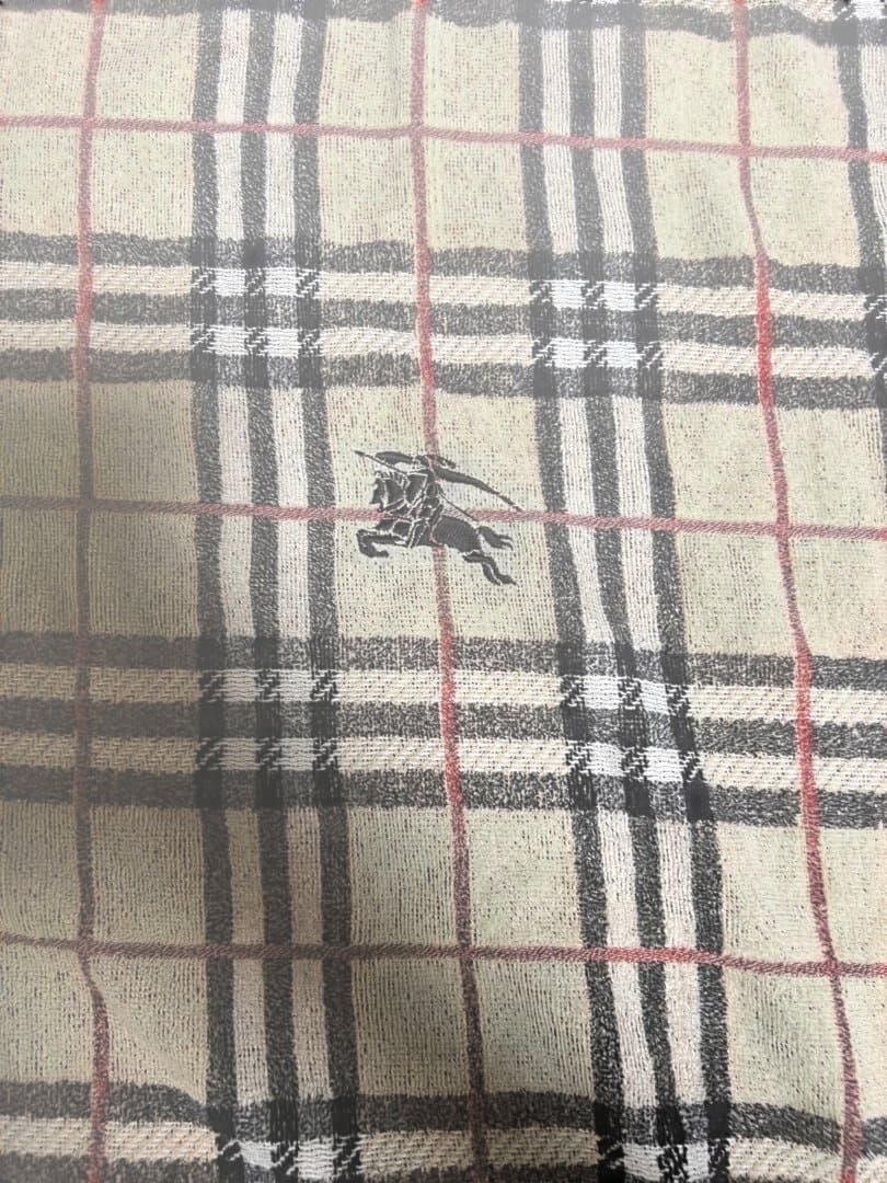 Burberry チェック柄 バスタオル