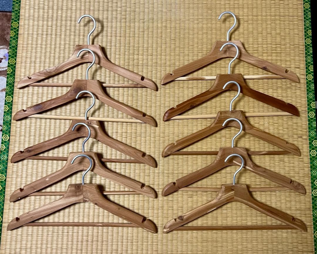 専用 MUJI 無印良品 ハンガー レッドシダー 10本