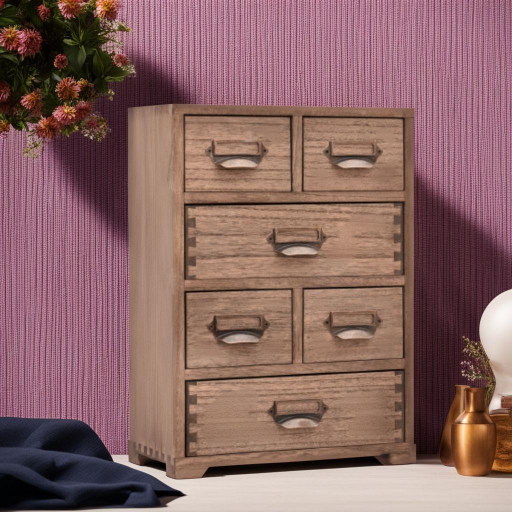 アンティーク風 小物入れ 卓上チェスト 職人が手作り