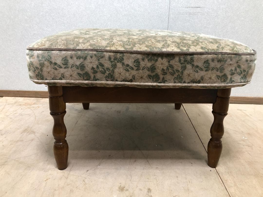 【希少・ヴィンテージ】 カリモク家具　karimoku オットマン　75035-