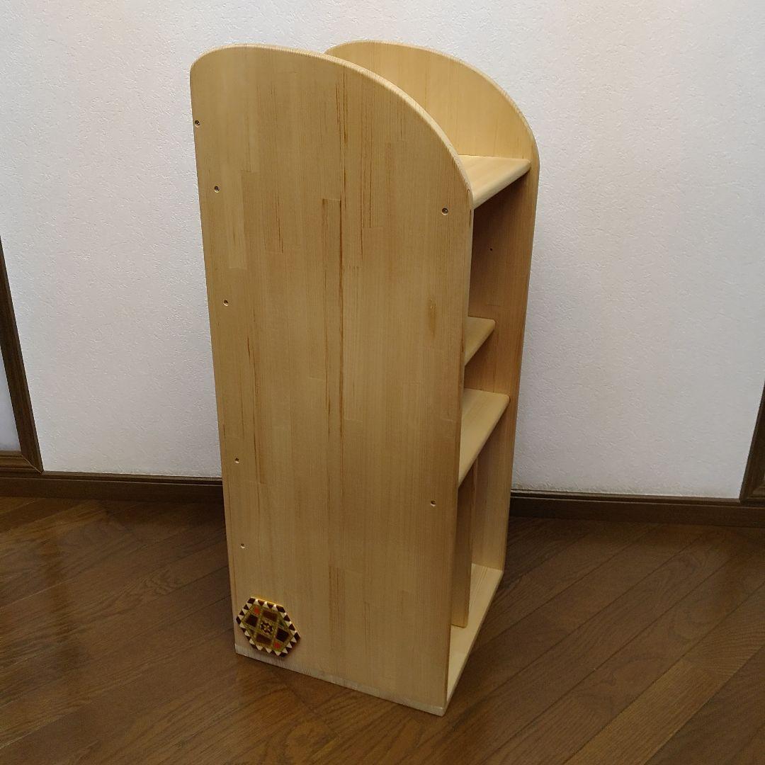 木遊舎 ひのき学び楽（まなびラック）大　完成品でお届け 収納棚　送料無料