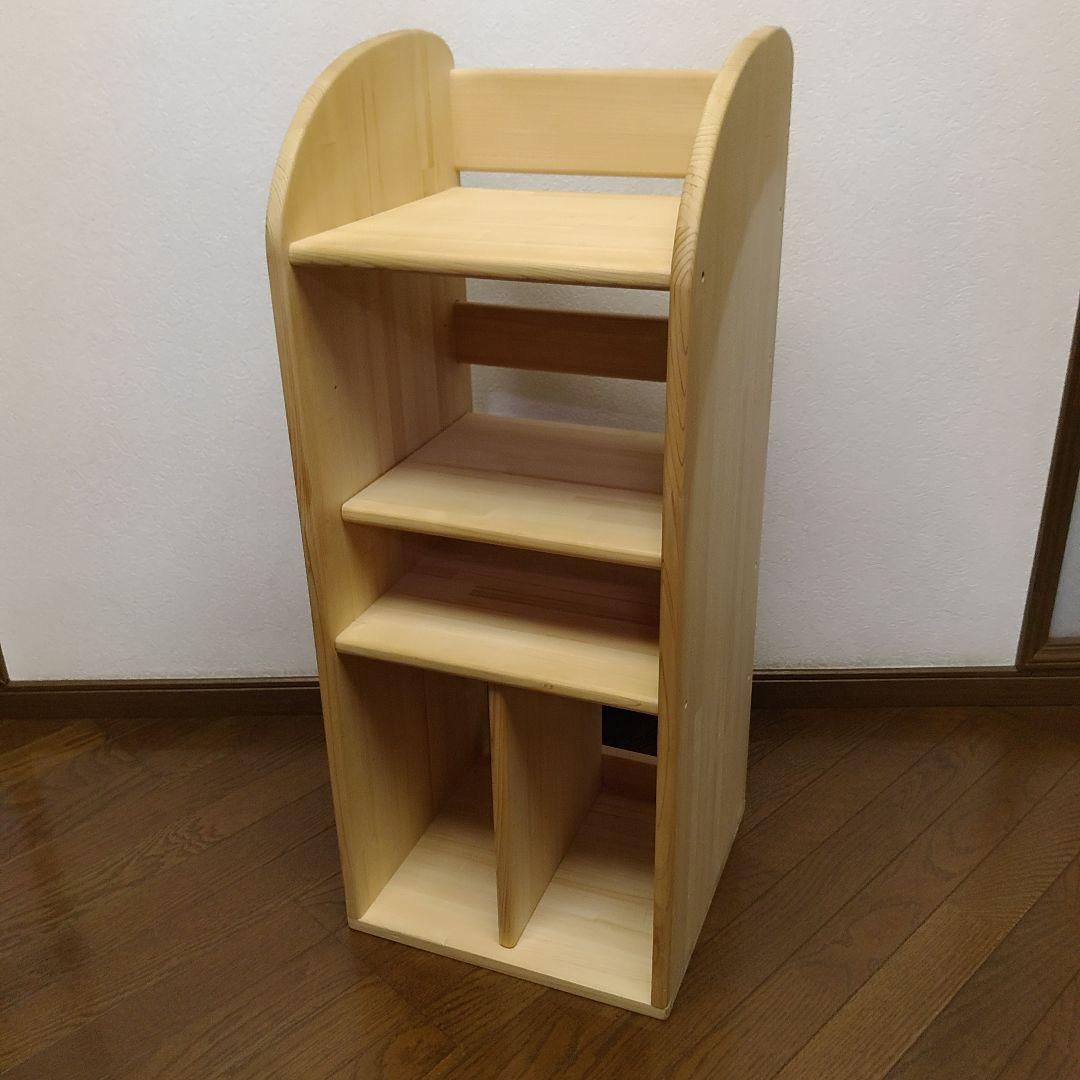 木遊舎 ひのき学び楽（まなびラック）大　完成品でお届け 収納棚　送料無料