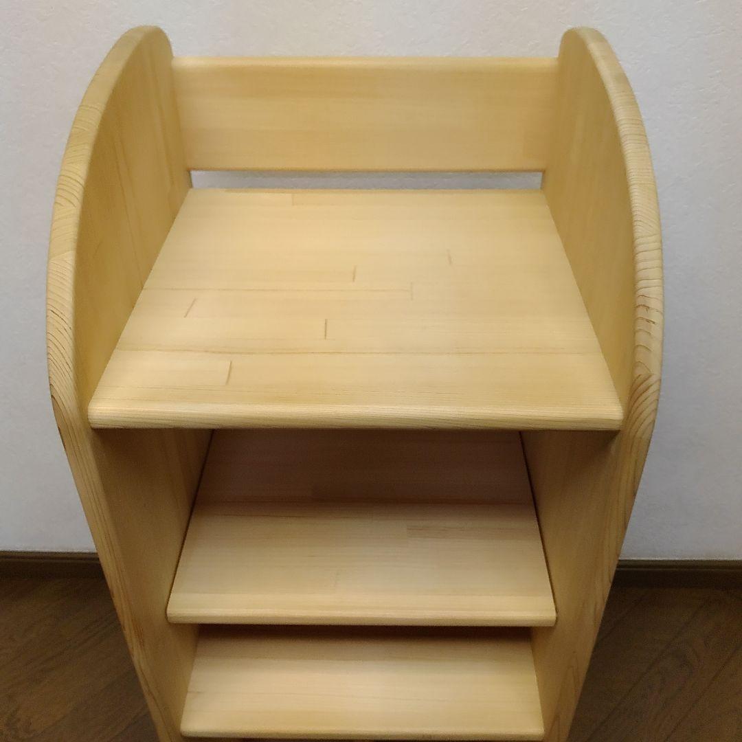 木遊舎 ひのき学び楽（まなびラック）大　完成品でお届け 収納棚　送料無料