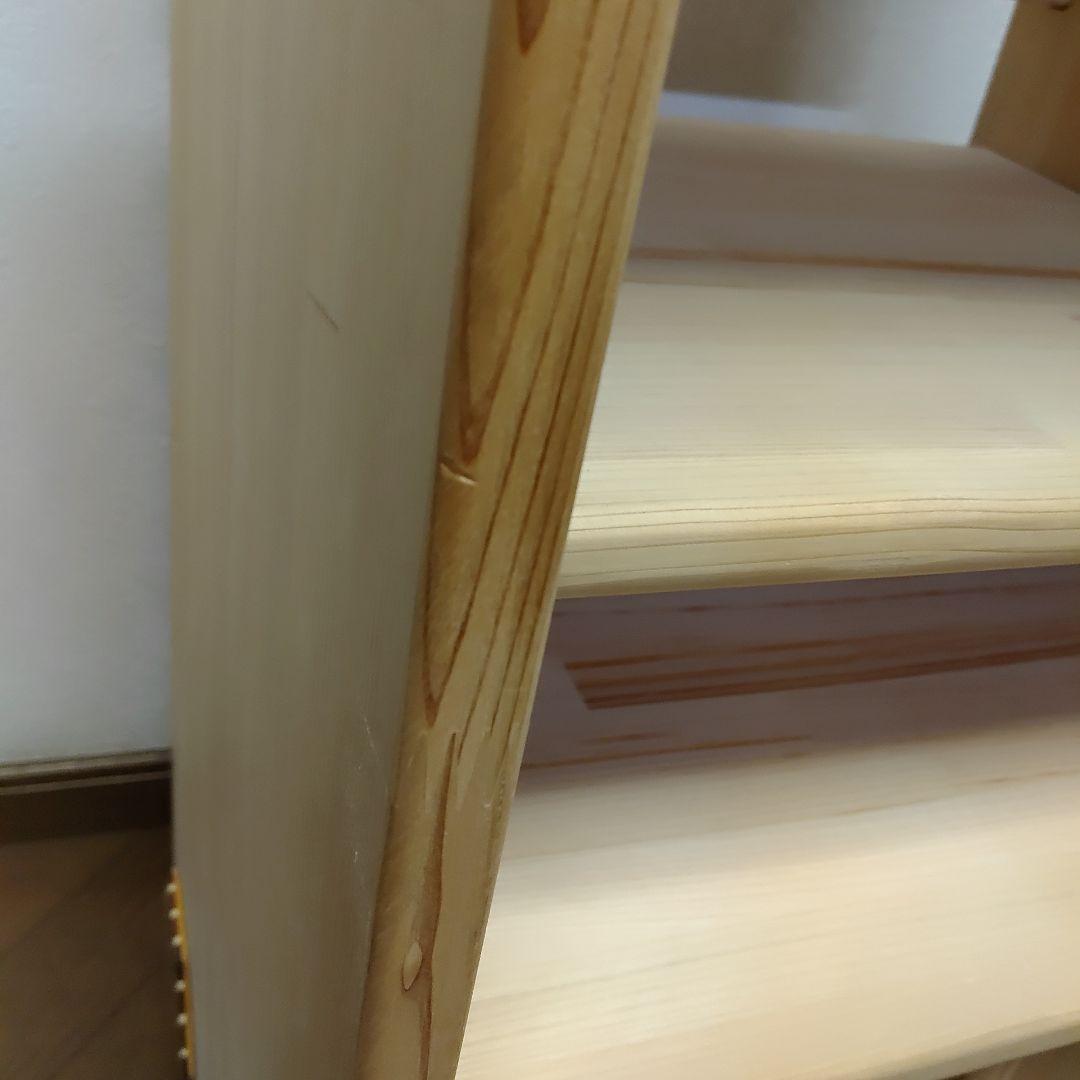 木遊舎 ひのき学び楽（まなびラック）大　完成品でお届け 収納棚　送料無料