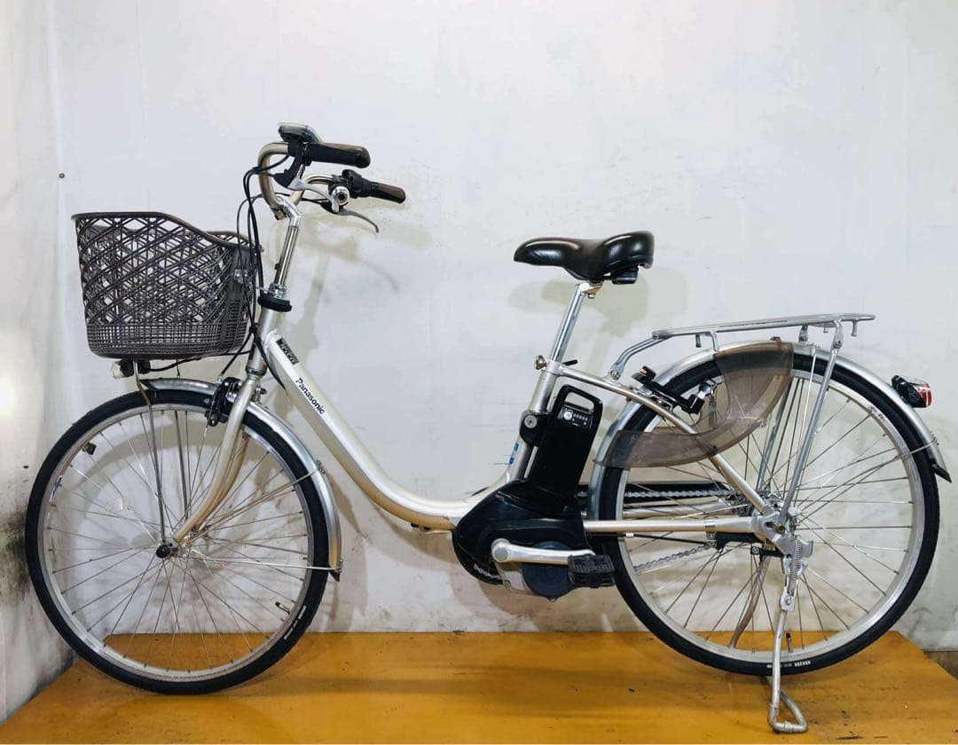 送料無料条件付きECONAVI パナソニック24インチ電動アシスト自転車　中古車