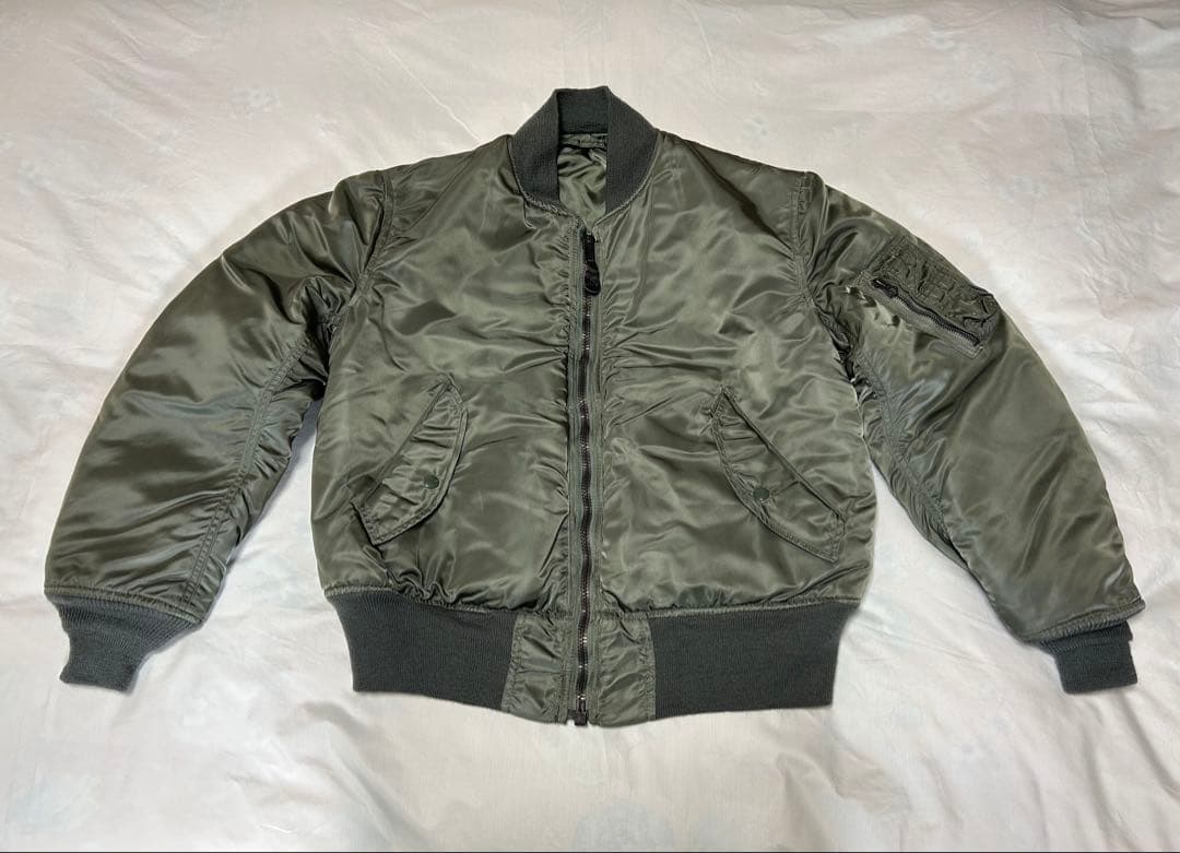 未使用　デッドストック　MA-1 80s ビンテージ　グランドクルー USAF