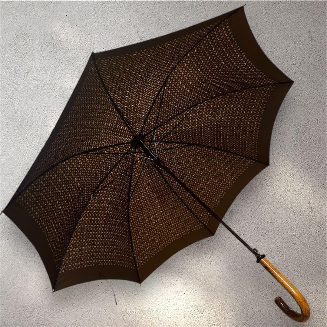 ルイ・ヴィトン 長傘 ブラウン モノグラム