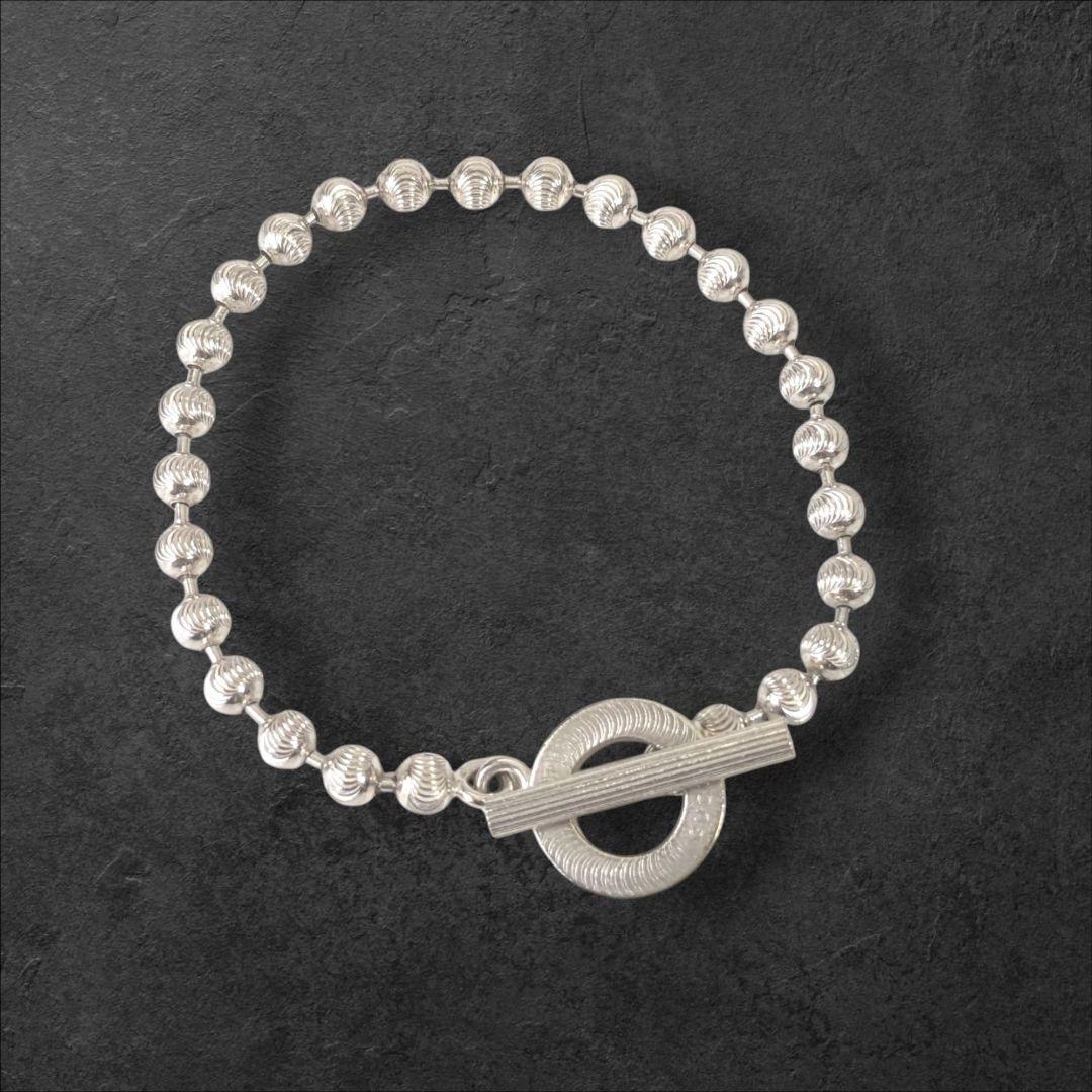 GUCCI グッチ ボールチェーン シルバー ブレスレット バングル