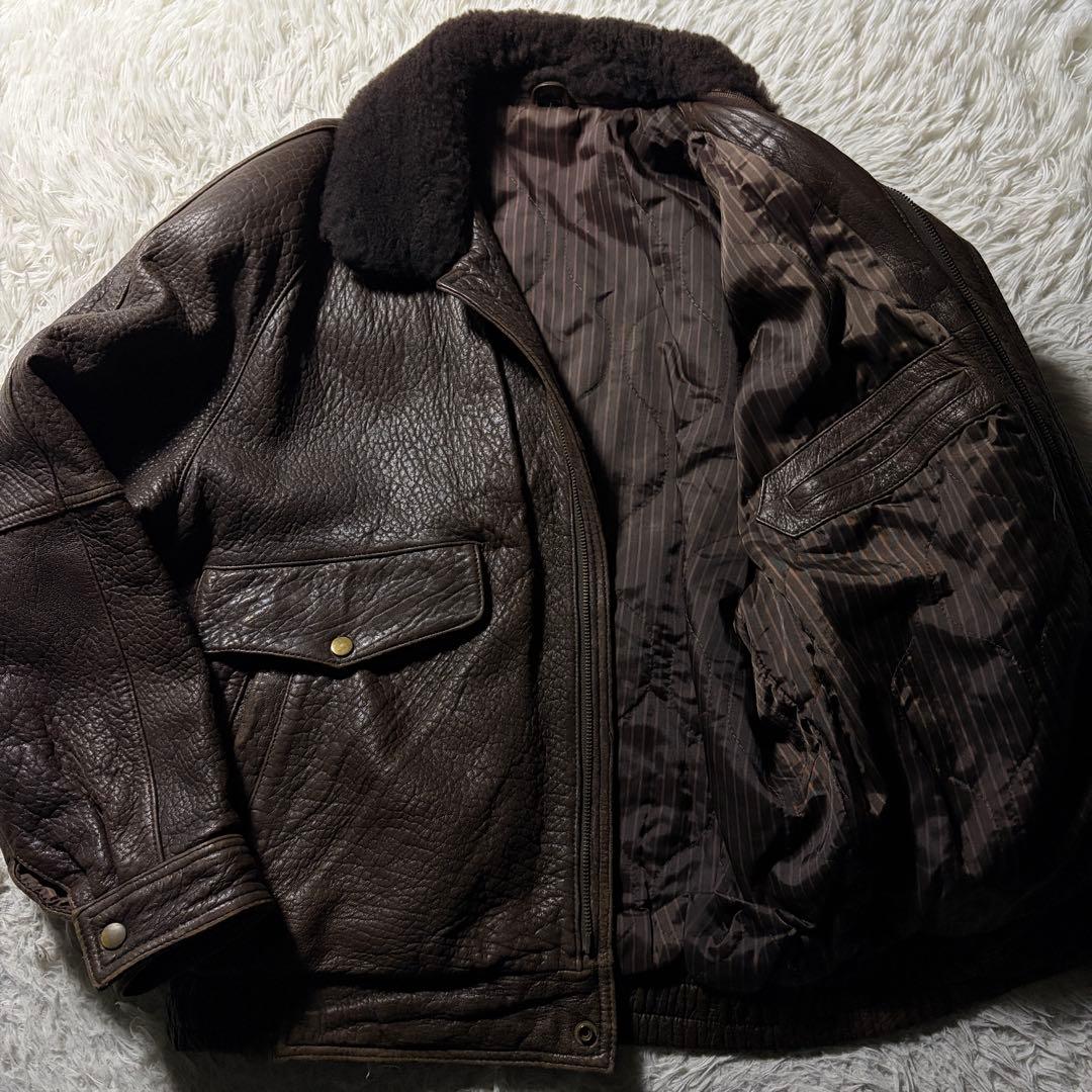 y*u様 【雰囲気抜群】VINTAGE フライトジャケット　 G-1 羊革　ラム