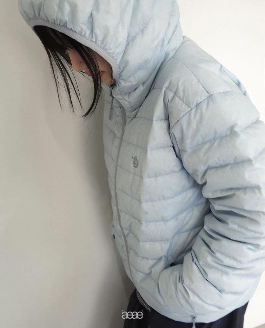 ジャケット・アウター aeae SYMBOL LIGHTDOWN JACKET [SKYBLUE]