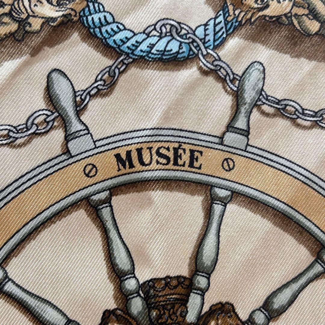 ☆*☆様 71582 HERMES シルク スカーフ 45×45cm MUSEE