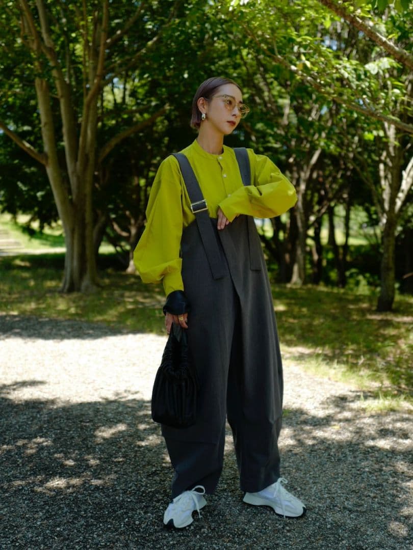 【OMMO】サスペンダーパンツ