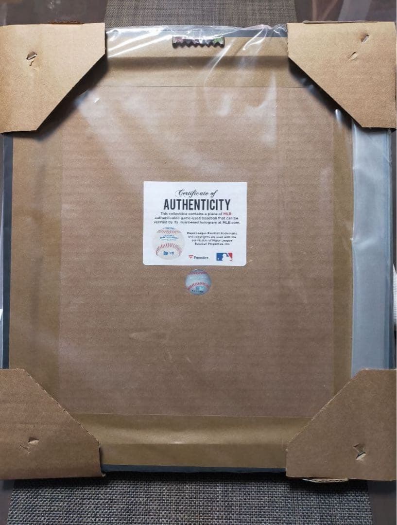 新品未開封500枚限定実使用ボールパッチ大谷翔平フォトフレーム