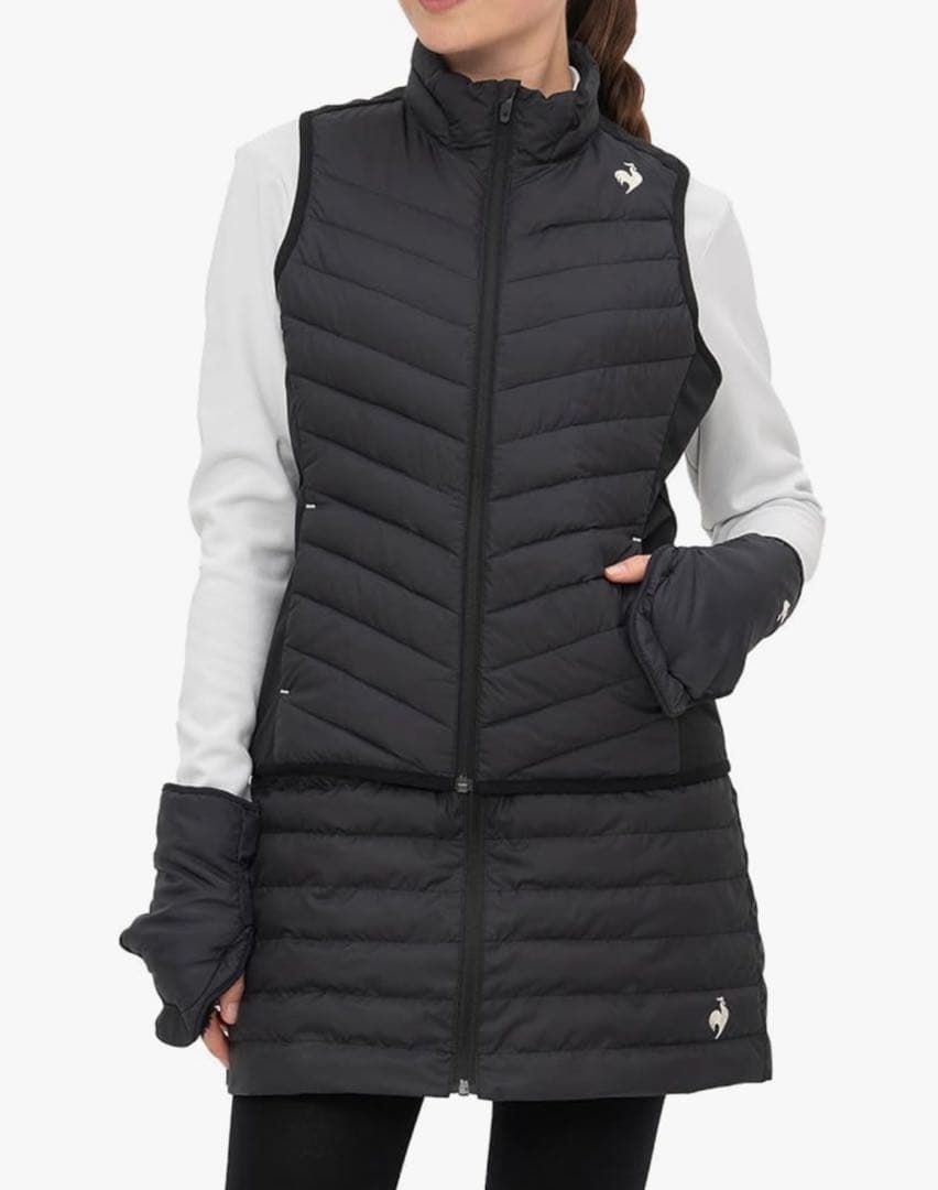 LE COQ SPORTIF ブラック ダウンベスト