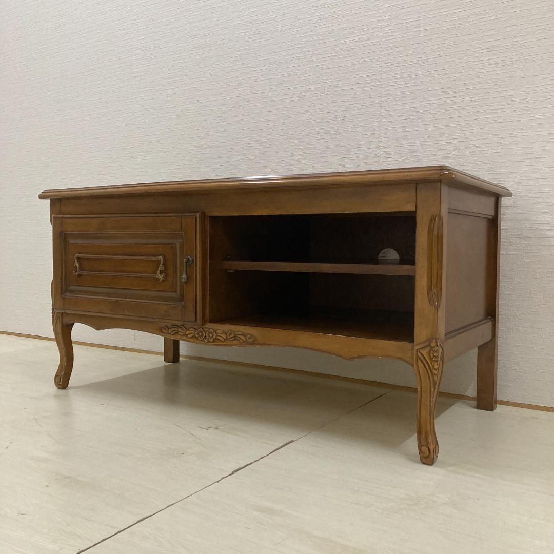 猫足 クラシック TVボート TV台 ローボード