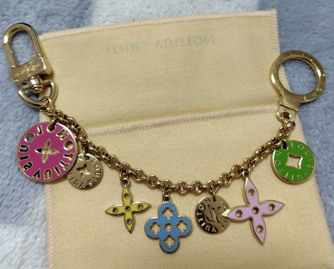 LOUIS VUITTON ルイ・ヴィトン　バッグチャーム　キーリング