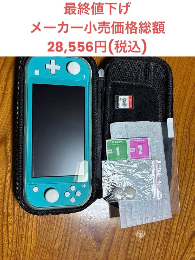 Nintendo Switch Lite本体　スターアライズ　ケース付き