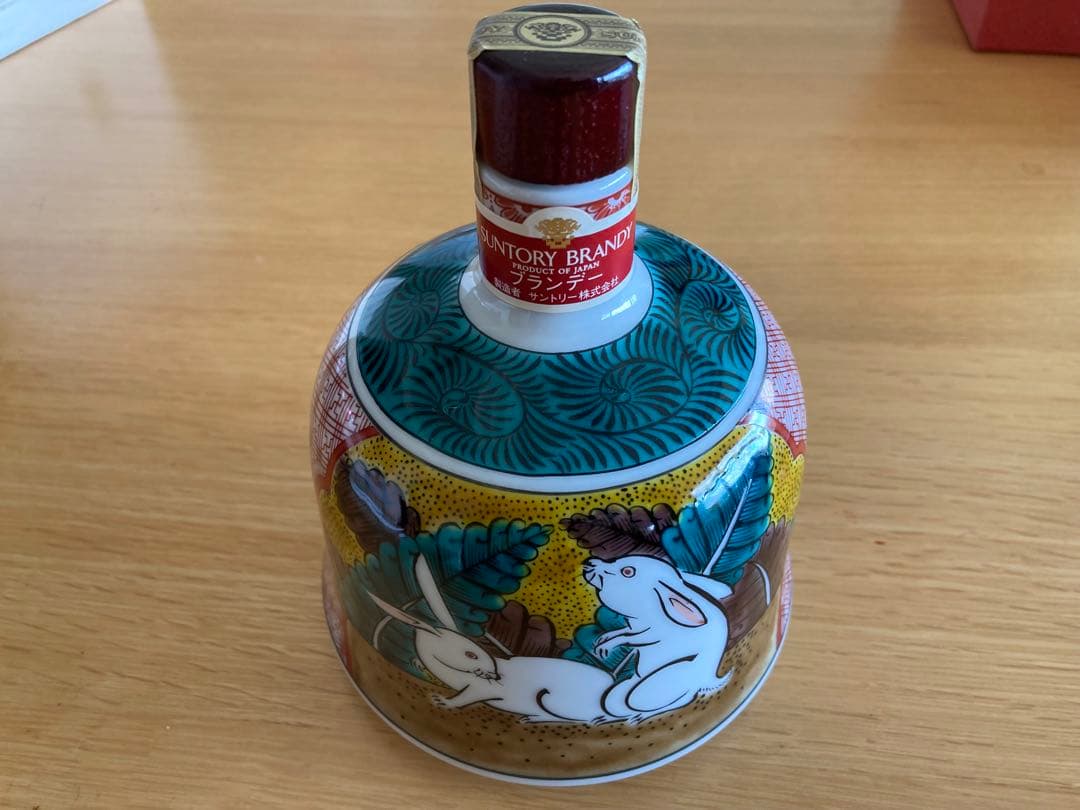 ア*カ様 九谷焼吉田屋風白兎文装飾箱入り　美品