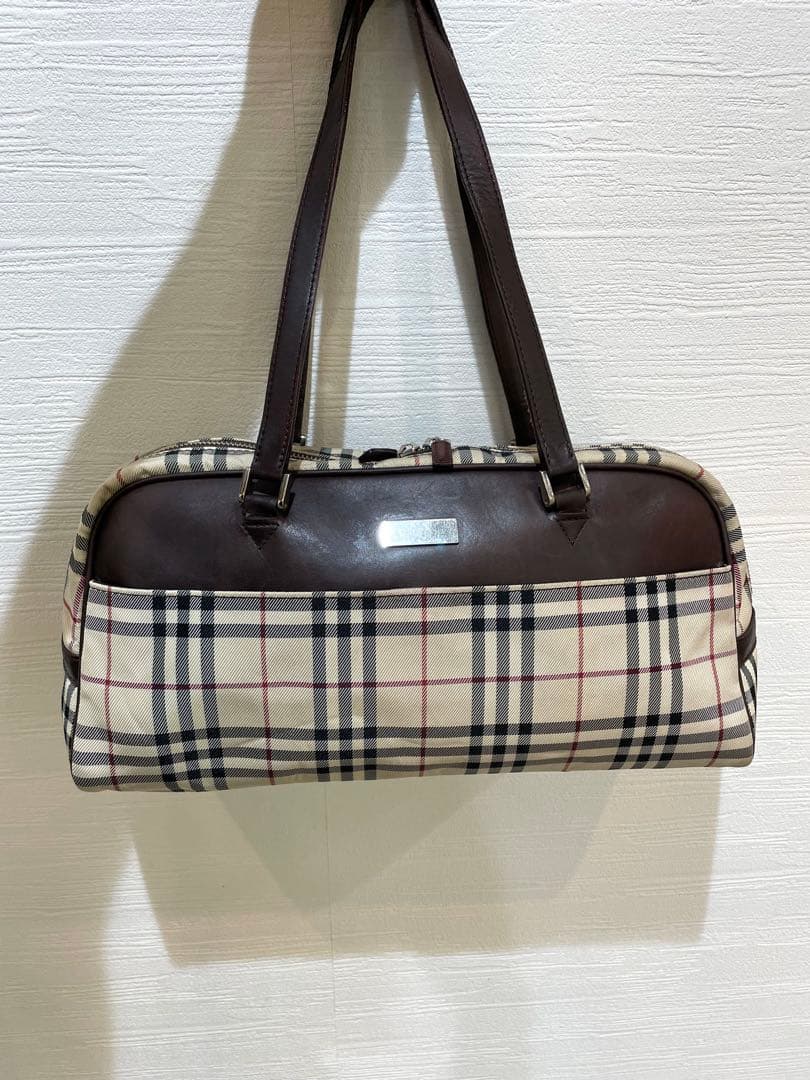 バーバリー　BURBERRY ミニボストン　ショルダーバッグ