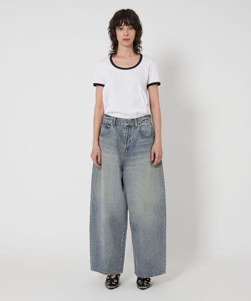 ASTRAET アストラット　ビッグバルーンデニムパンツ　　ユニセックス専用