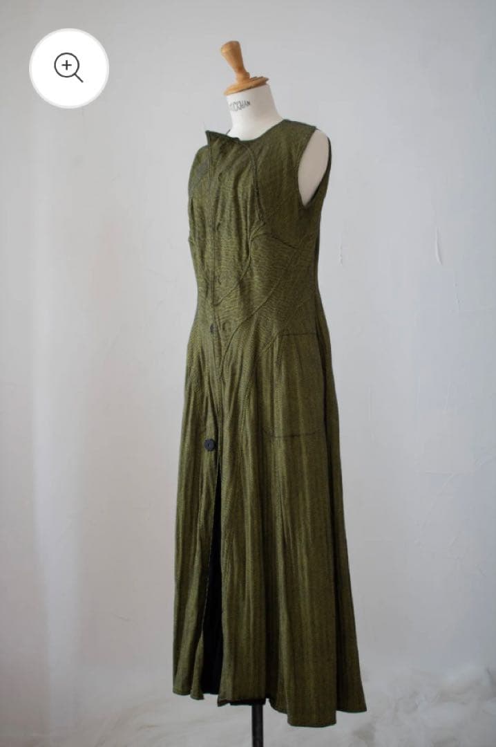 【未使用】K-Kenkyusya ワンピースジレ パープル系 2way