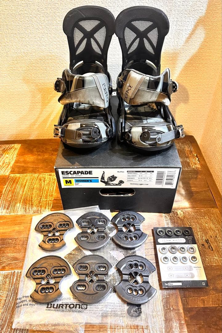 【早い者勝ち】BURTON ESCAPADE ビンディング Mレディース