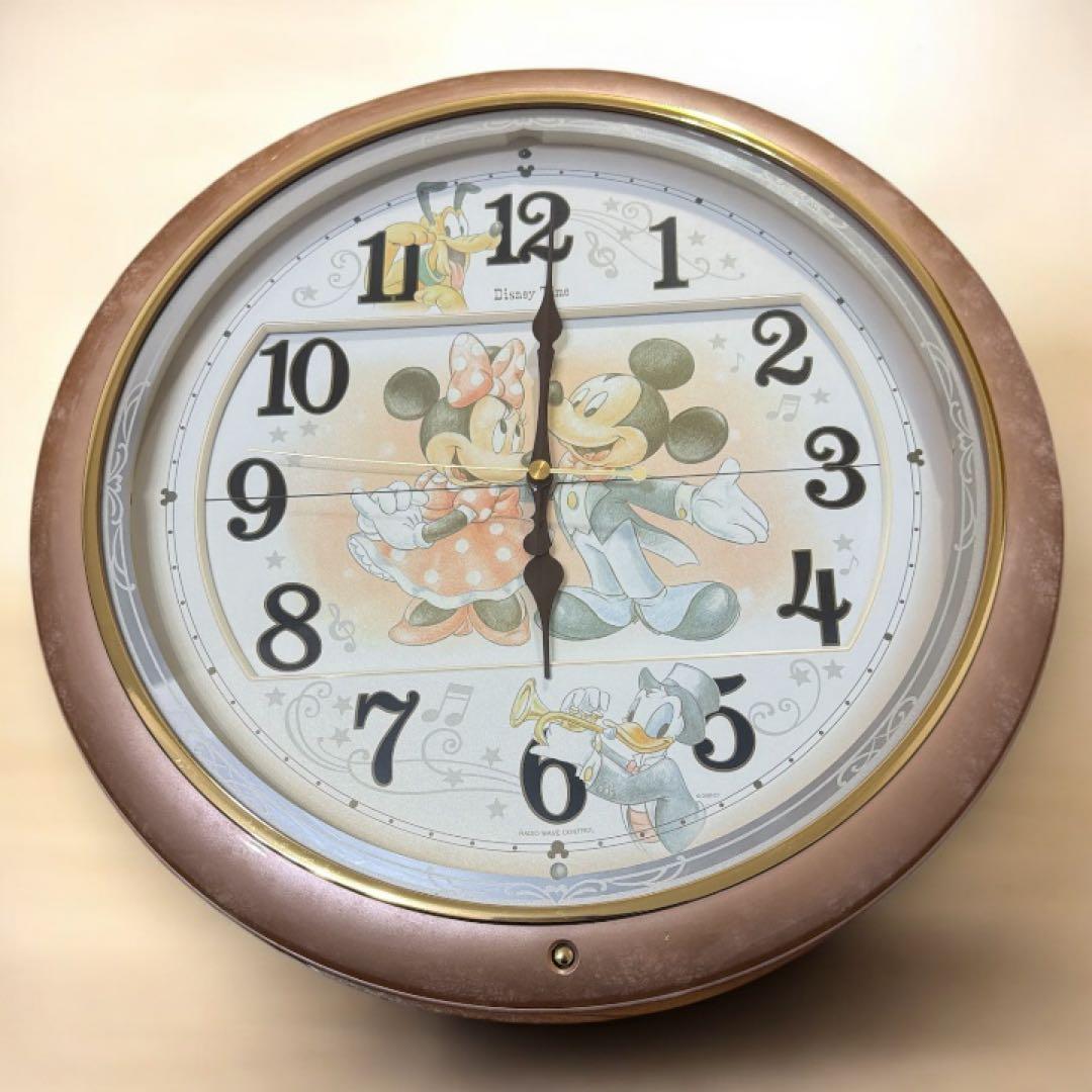 Disney 掛け時計 FW561A ミッキー ミニー