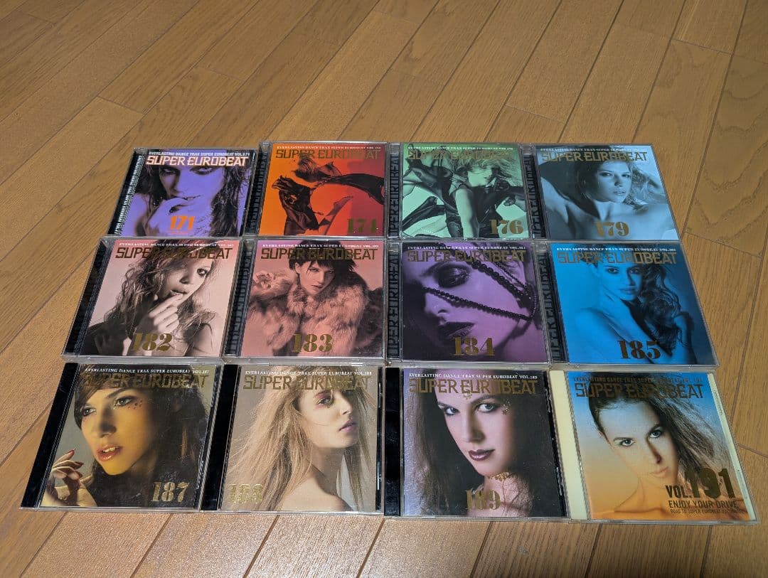 CD『スーパーユーロビート』12枚セット！！