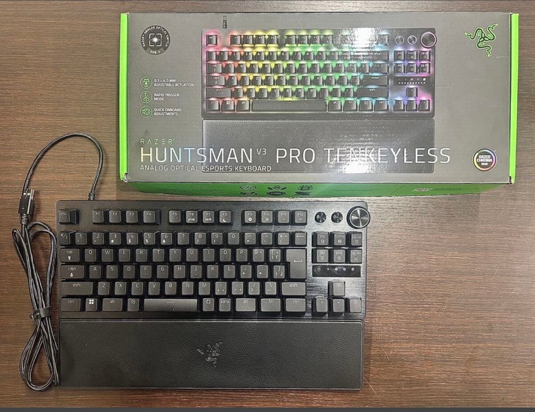 Razer Huntsman V3 Pro TKL リストレストなし