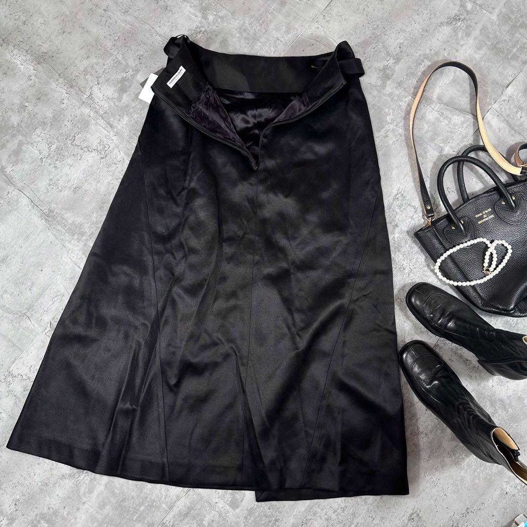 エッセンスオブラグジュアリー エストネーション 黒 スカート ベルト 22年