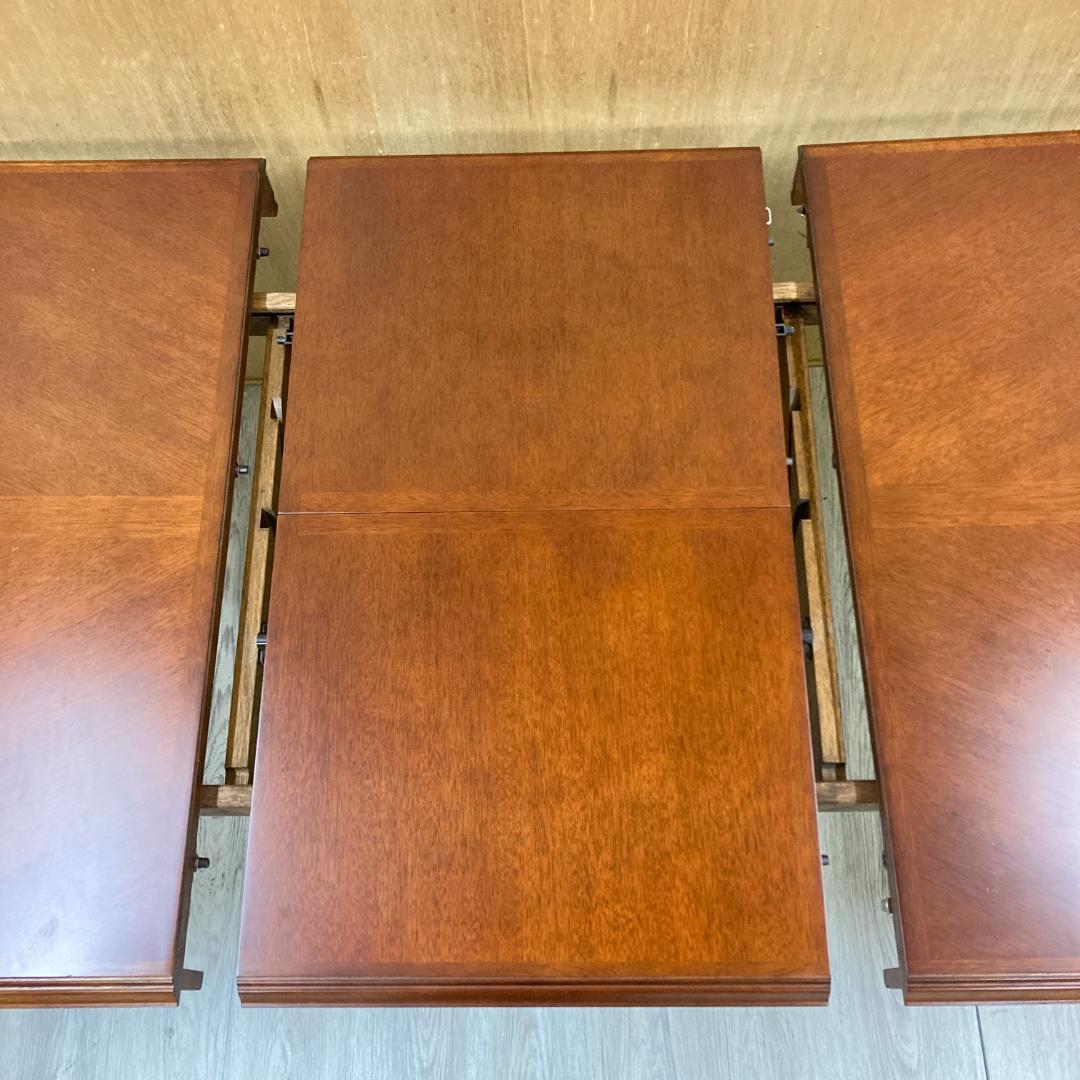 【マルニ】伸長式　ダイニングテーブル　エクステンション　大型180-238cm