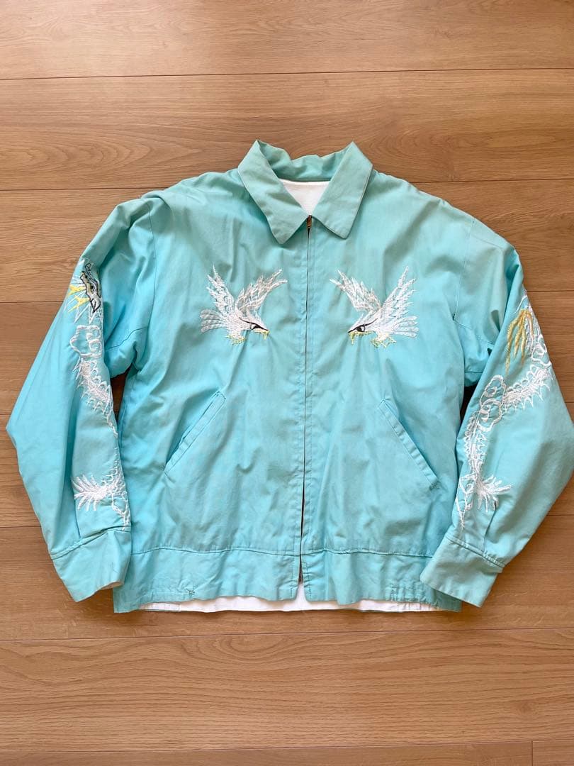【希少】50-60s Reversible Souvenir Jacket