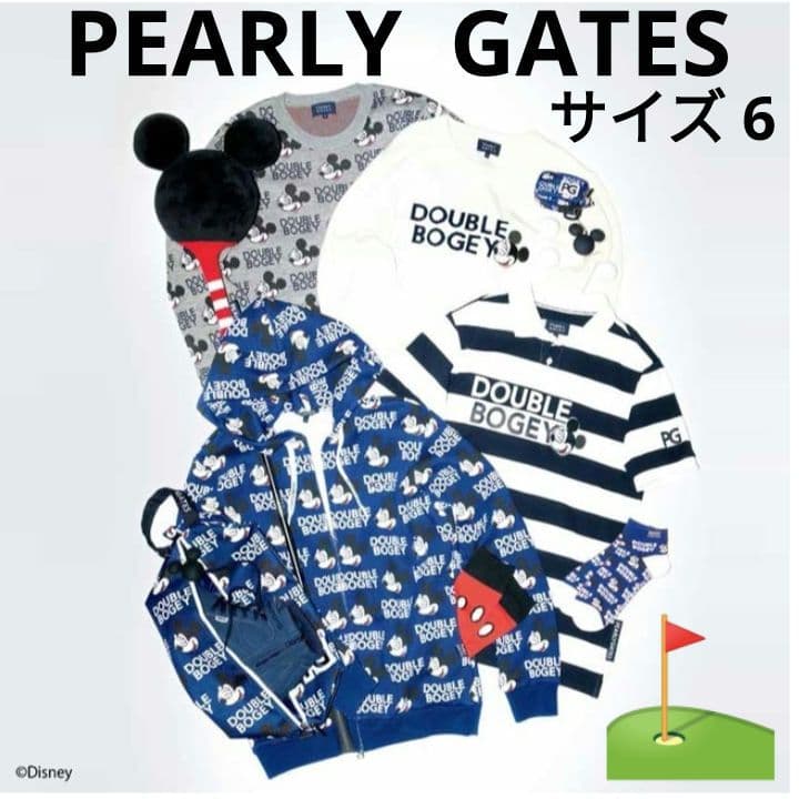 【新品未使用】PEARLY GATES GOLF パーリーゲイツ ゴルフ 6