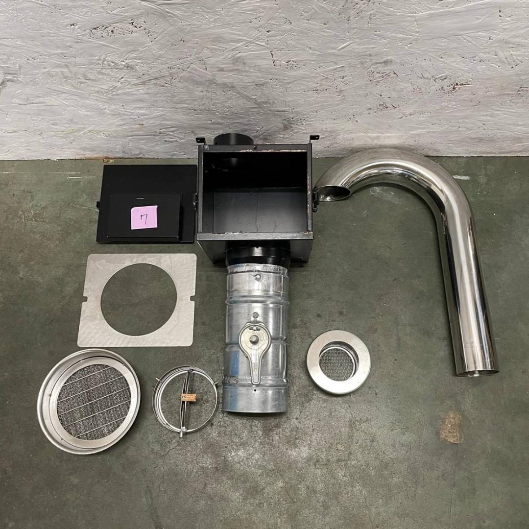 下引き 排気 吸引タワー ダクト カウンター グリスフィルター 無煙排気装置 ⑦