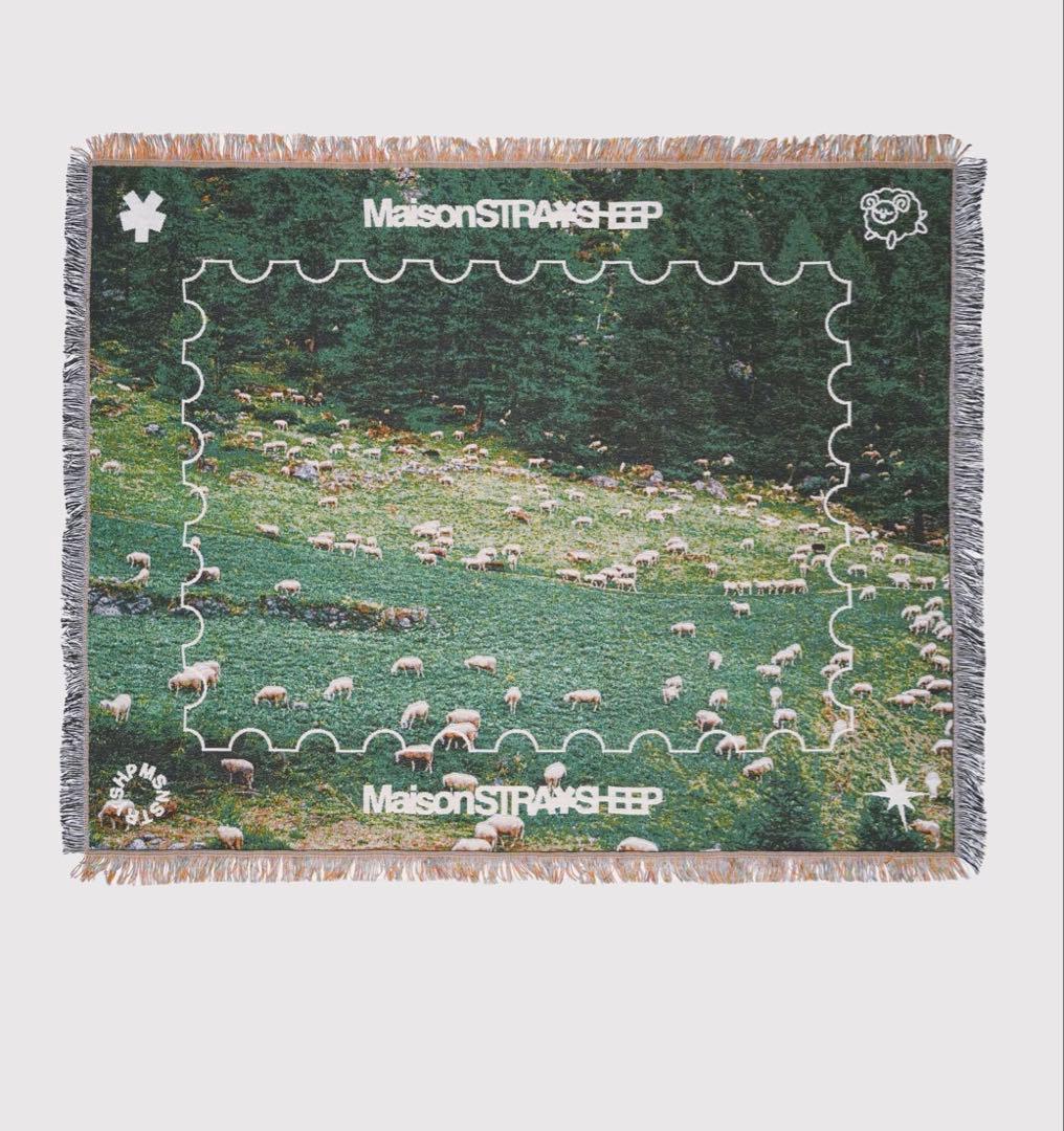 ラグ・カーペット MAISON STRAYSHEEP STRAYSHEEP RUG GREEN