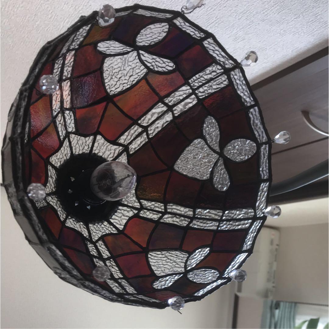 ステンドグラス 照明スタンド